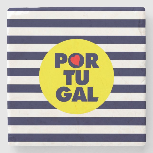 Posavasos De Piedra El sol portugués (Anverso)