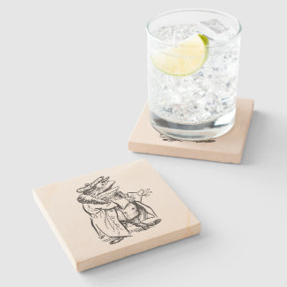 Posavasos De Piedra El Sr. Toad se prepara para montar - Wind In the W