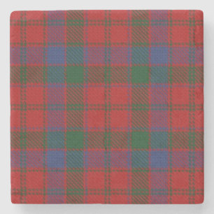 Posavasos De Piedra El viejo clan tafetán Robertson Tartán