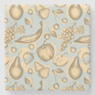 Posavasos De Piedra El vintage da fruto modelo