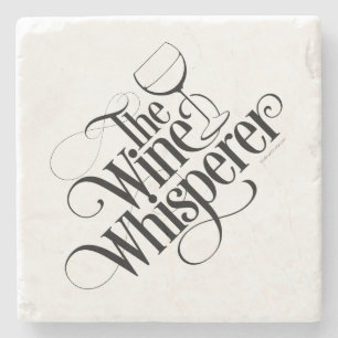 Posavasos De Piedra El Whisperer del vino