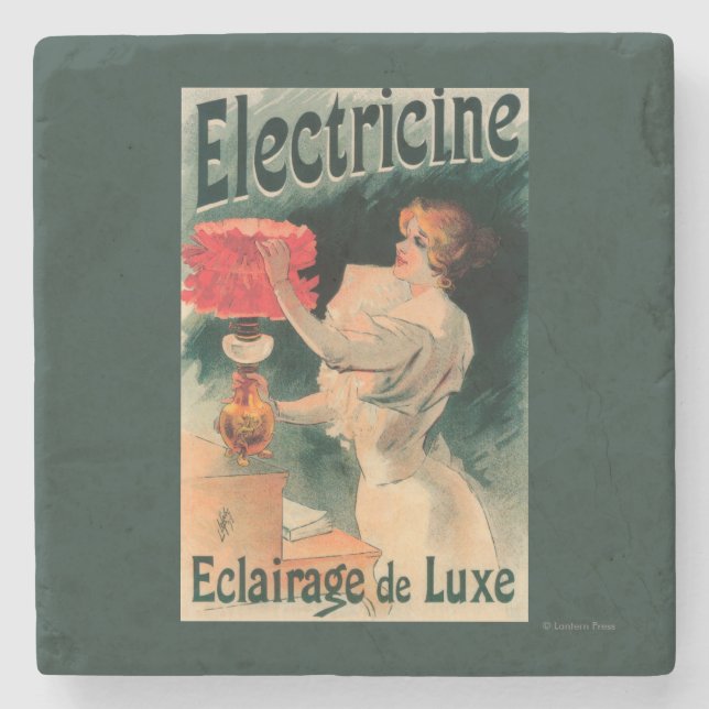Posavasos De Piedra Electricine PosterFrance promocional (Anverso)