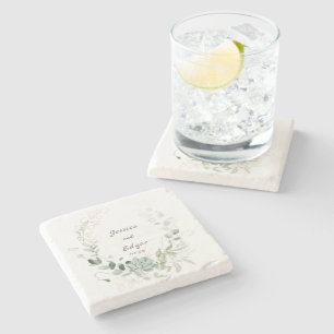 Posavasos De Piedra  elegant eucalyptus
