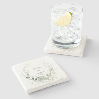 Posavasos De Piedra elegant eucalyptus