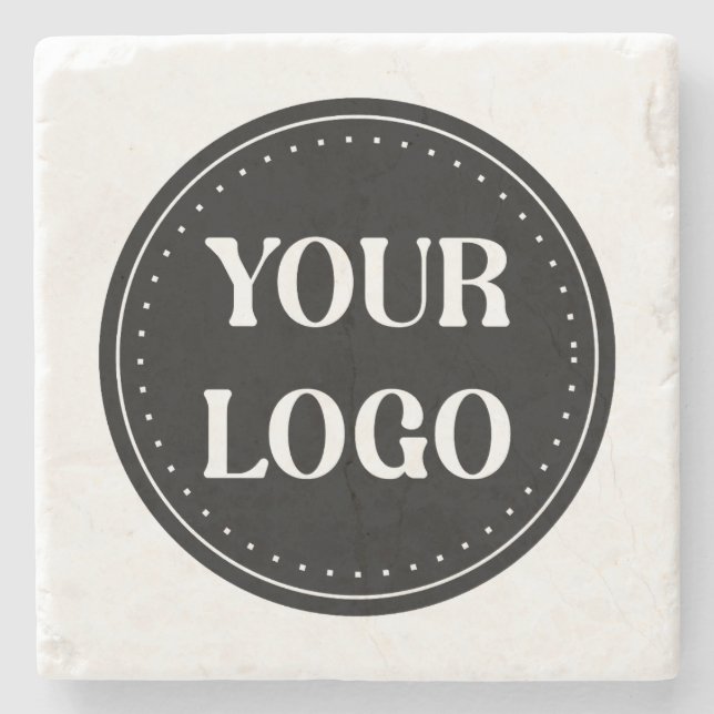 Posavasos De Piedra Elegante, contemporáneo, refinado y personalizable (Anverso)