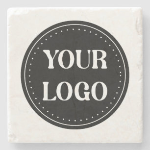 Posavasos De Piedra elegante, moderno, refinado y editable.