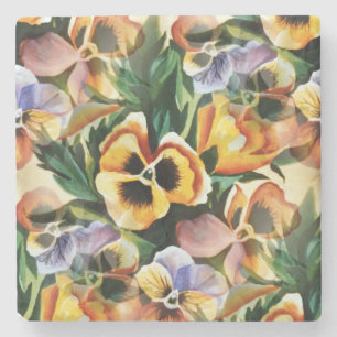 Posavasos De Piedra Elegante y espléndido patrón de cosecha