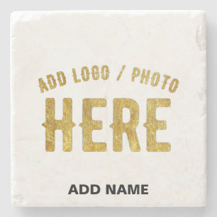 POSAVASOS DE PIEDRA ELEGANTES PERSONALIZABLES BLANCOS MODERNOS VERIFIC