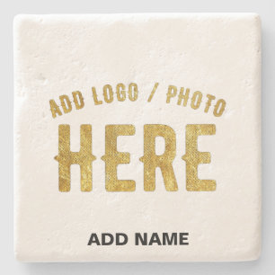 POSAVASOS DE PIEDRA ELEGANTES PERSONALIZABLES BLANCOS MODERNOS VERIFIC