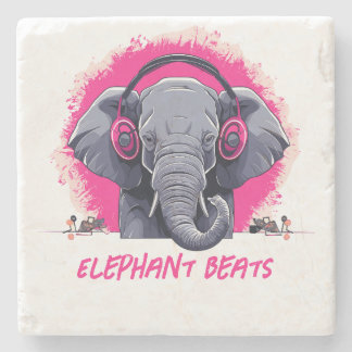 Posavasos De Piedra Elephant Beats DJ