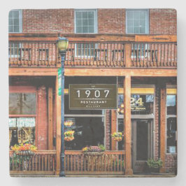 Posavasos De Piedra Ellijay, Georgia, 1907 Restaurant, Marble Coasters