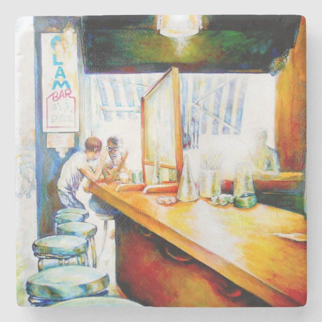 Posavasos De Piedra Emocional a motivador, lógica a justificar (Anverso)