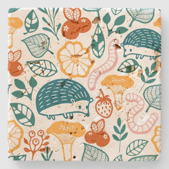 Posavasos De Piedra En el bosque (Anverso)