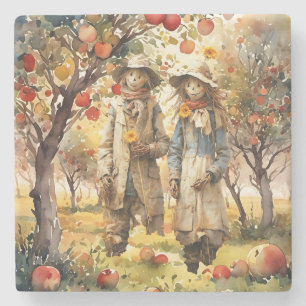Posavasos De Piedra En el huerto de Apple