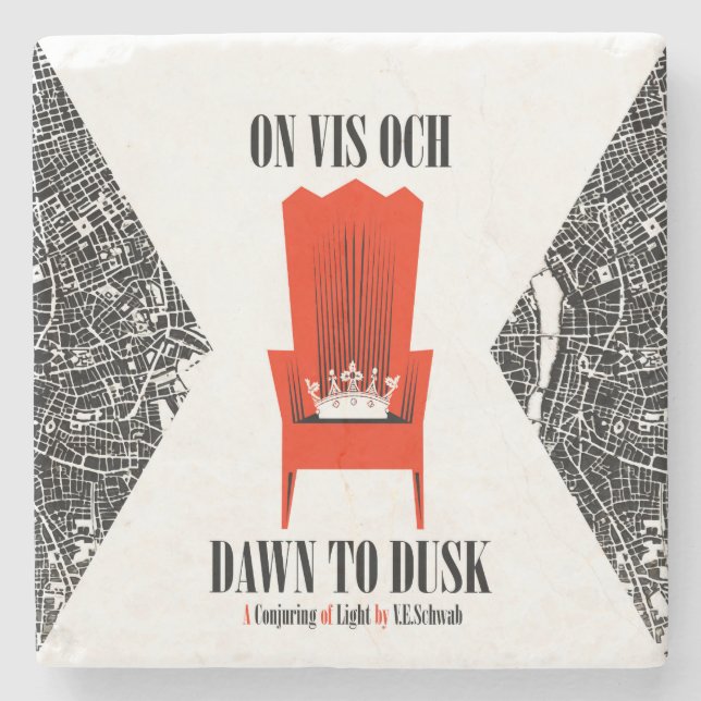 Posavasos De Piedra En el práctico de costa de mármol de Och de la (Anverso)