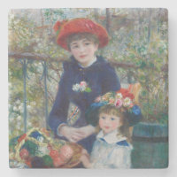 En la Terraza, Retrato Impresionista, Renoir