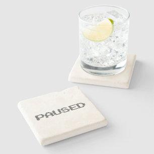 POSAVASOS DE PIEDRA EN PAUSA