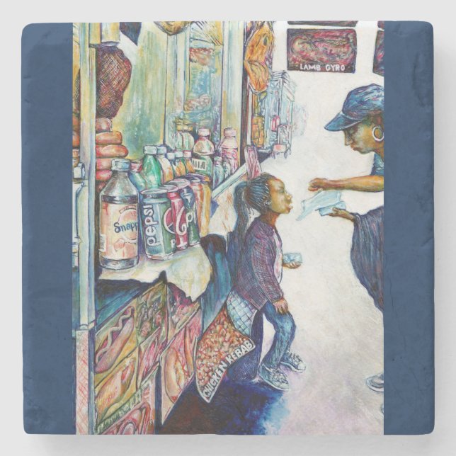 Posavasos De Piedra En última instancia genera esperanza (Anverso)