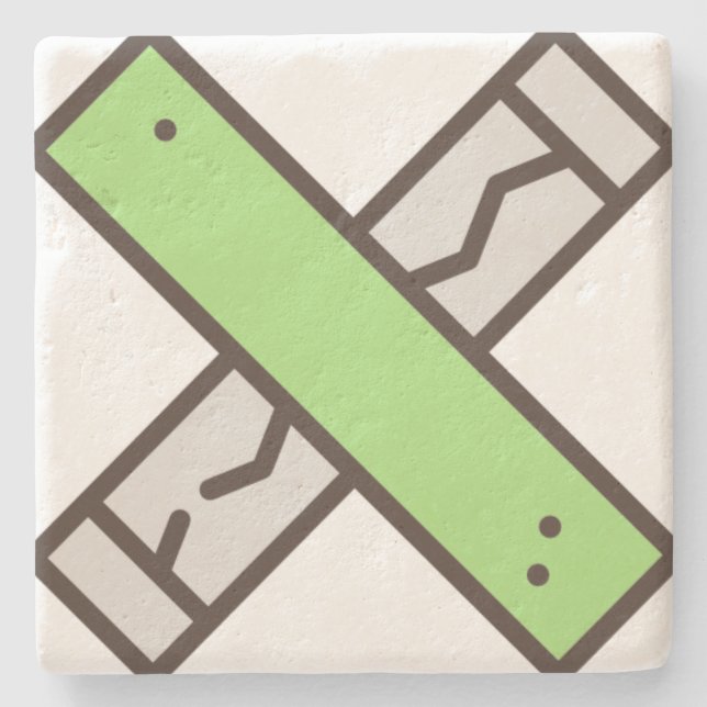 Posavasos De Piedra encía (Anverso)