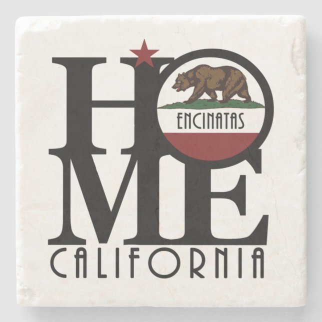 Posavasos De Piedra Encinatas domésticas (Anverso)