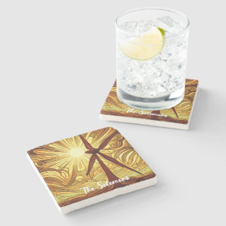 Posavasos De Piedra Energía solar y eólica