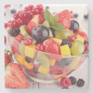 Posavasos De Piedra Ensalada de fruta fresca