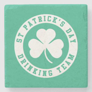 Posavasos De Piedra Equipo de bebida del día de San Patricio