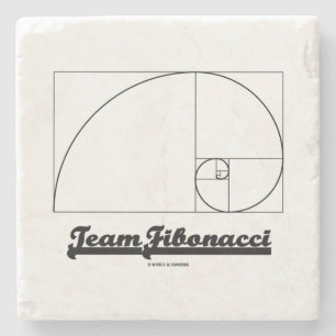 Posavasos De Piedra Equipo Fibonacci (espiral de Fibonacci)