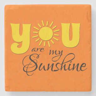 Posavasos De Piedra Eres mi texto de sol
