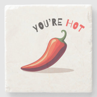 Posavasos De Piedra Eres Vaso de Chupito de Chili Caliente