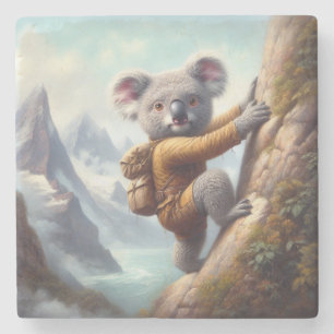 Posavasos De Piedra Escalada de la montaña Koala