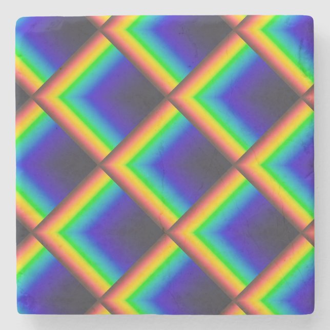 Posavasos De Piedra Escalas de espectro solar (Anverso)