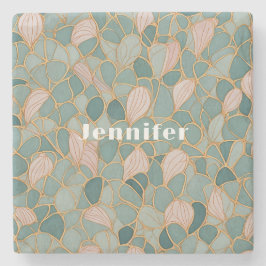 Posavasos De Piedra Escalas místicas: Fantasía Pastel