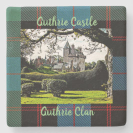 Posavasos De Piedra Escándalo divertido Guthrie Castle-Guthrie de Esco