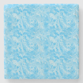 Posavasos De Piedra Escarcha azul