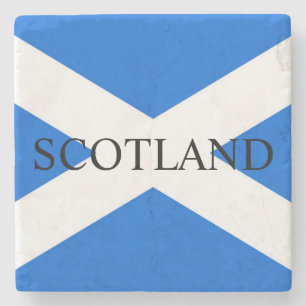 Posavasos De Piedra Escocia Bandera Escocia Monstruo de piedra cn