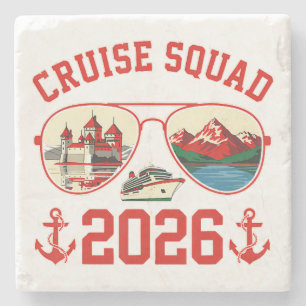 Posavasos De Piedra Escuadrón de Crucero Suiza Viaje de Vacaciones 202