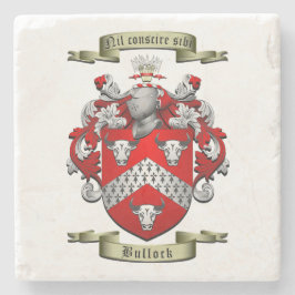 Posavasos De Piedra Escudo Bullock