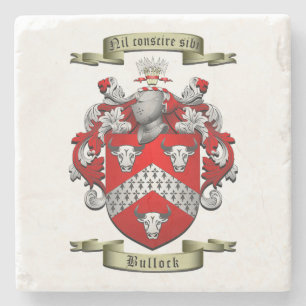 Posavasos De Piedra Escudo Bullock