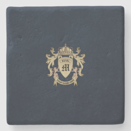 Posavasos De Piedra Escudo De Armas