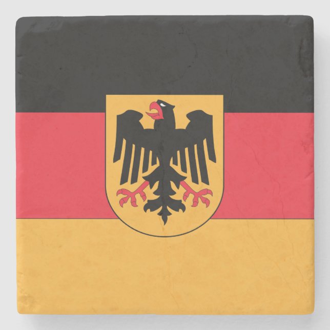 Posavasos De Piedra Escudo de armas de Alemania (Anverso)