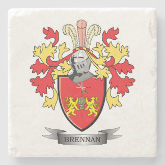 Posavasos De Piedra Escudo de armas de Brennan