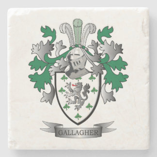 Posavasos De Piedra Escudo de armas de Gallagher