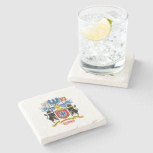 Posavasos De Piedra Escudo de armas de las Azores