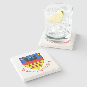 Posavasos De Piedra Escudo de Armas de Sajones de Transilvania Persona