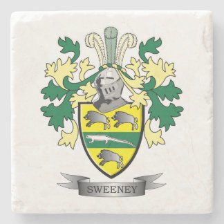 Posavasos De Piedra Escudo de armas de Sweeney