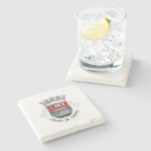 Posavasos De Piedra Escudo de armas de Tavira, Portugal