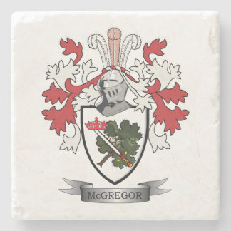 Posavasos De Piedra Escudo de armas del escudo de la familia de
