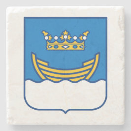 Posavasos De Piedra Escudo de Helsinki (Finlandia)