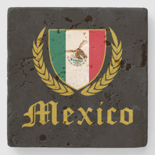 Posavasos De Piedra Escudo de México